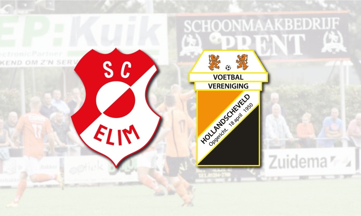 sc Elim - vv Hollandscheveld