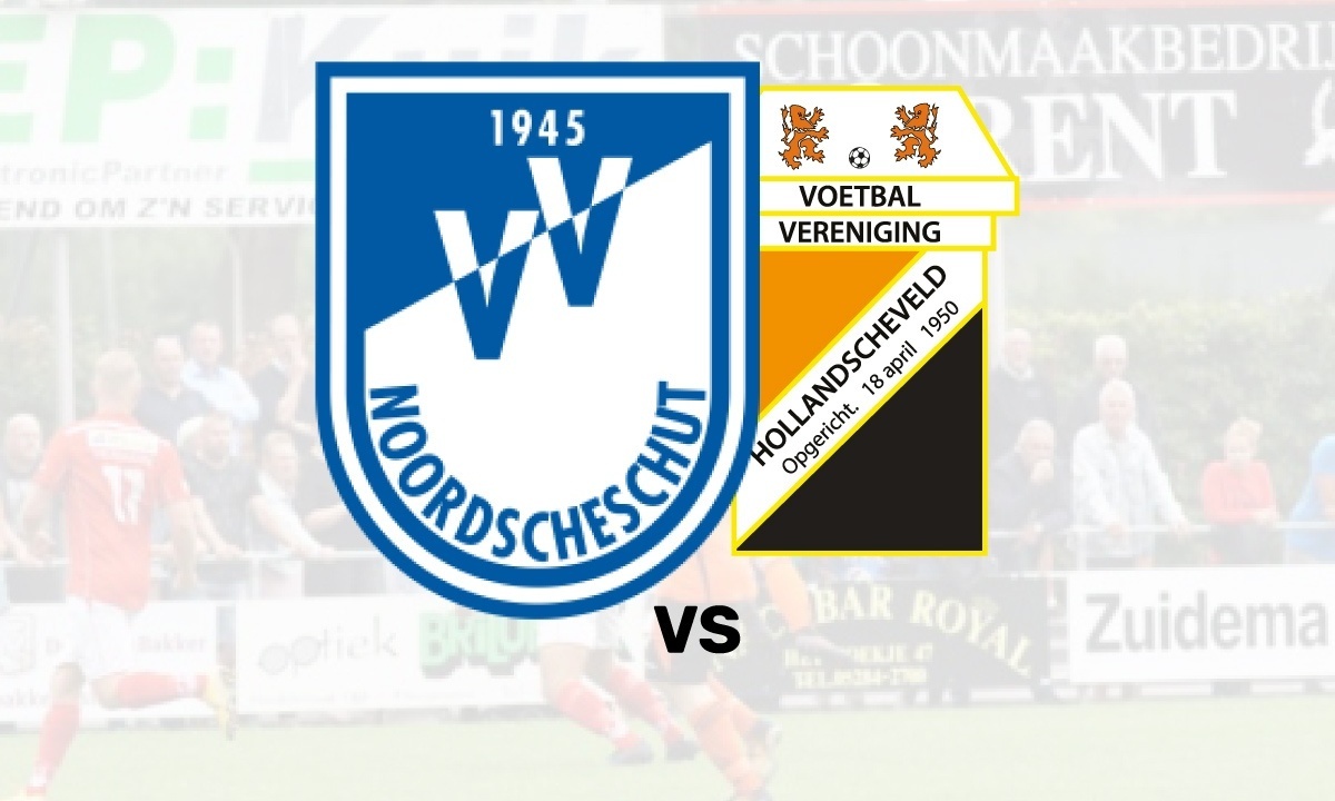 vv Noordscheschut - vv Hollandscheveld (1e & 2e plaats)