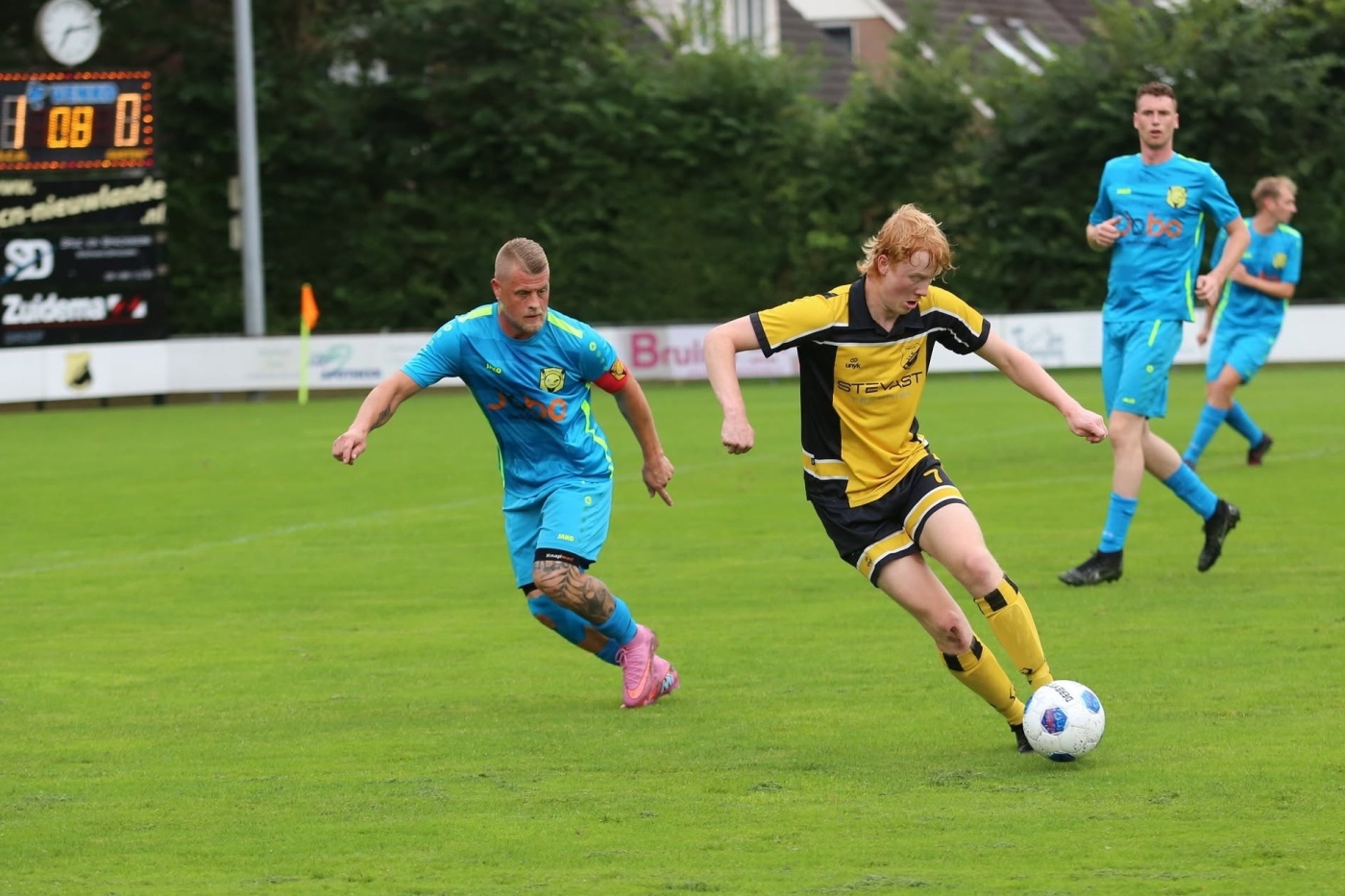 Half dozijn aan doelpunten voor SCN tegen VV Tiendeveen